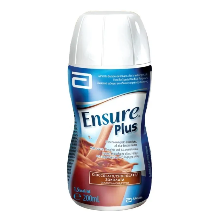 Abbott Ensure Plus Integratore Ipercalorico Gusto Cioccolato 4x200ml