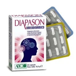 ABC Trading Diapason Omeodinamico Integratore per il Benessere Mentale 30 Capsule
