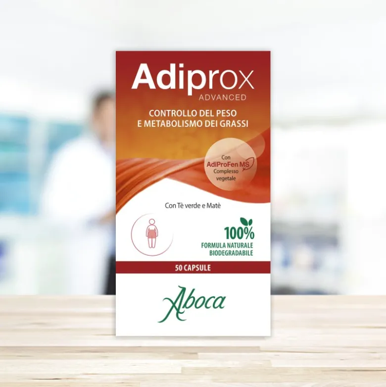 Aboca Adiprox Advanced 2 confezioni per Controllo Peso 100 capsule