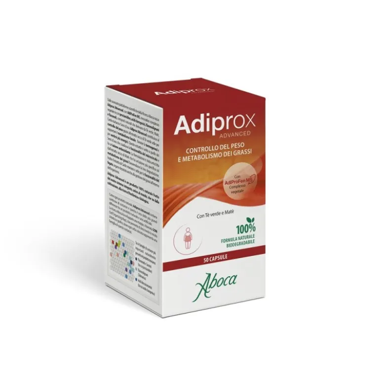 Aboca Adiprox Advanced 2 confezioni per Controllo Peso 100 capsule