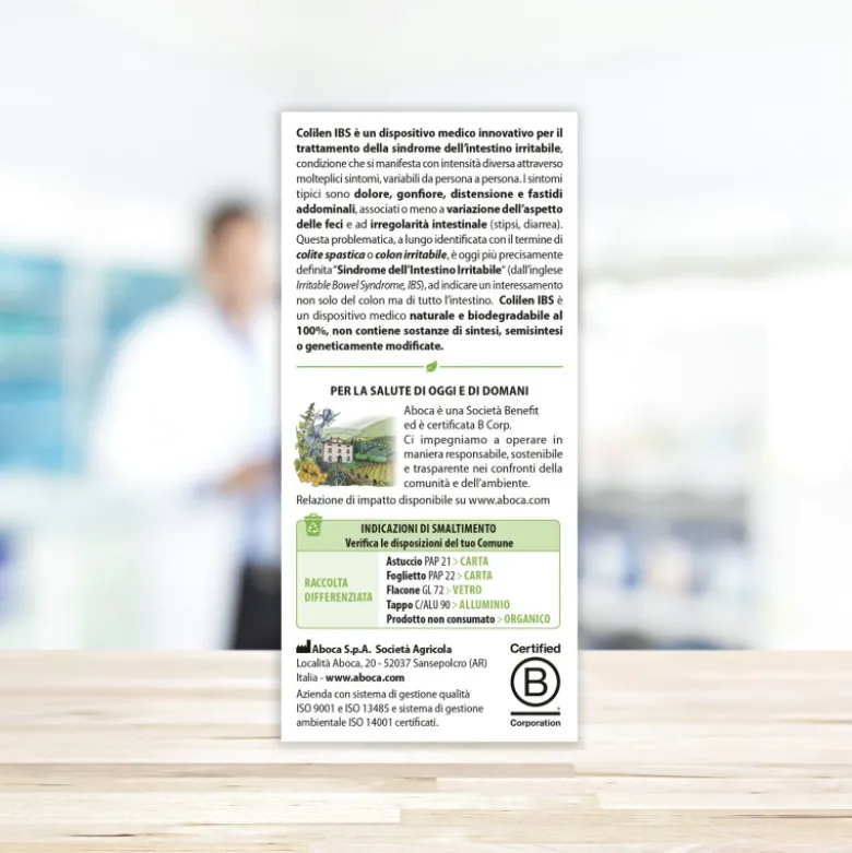 Aboca Colilen IBS per Disturbi Intestinali 96 Opercoli