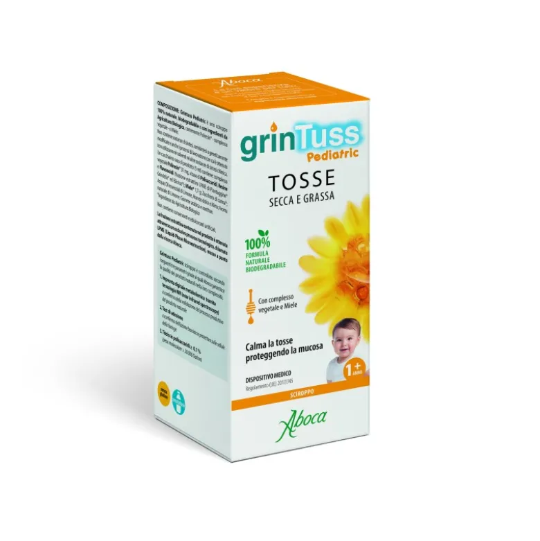 Aboca Grintuss Pediatric Sciroppo Bambini 180gr