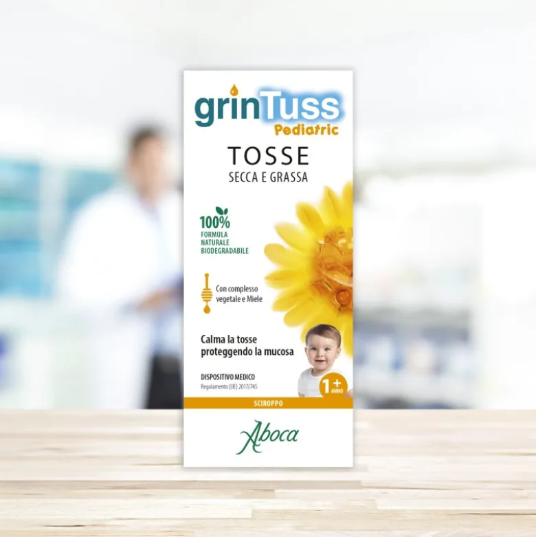 Aboca Grintuss Pediatric Sciroppo Bambini 180gr