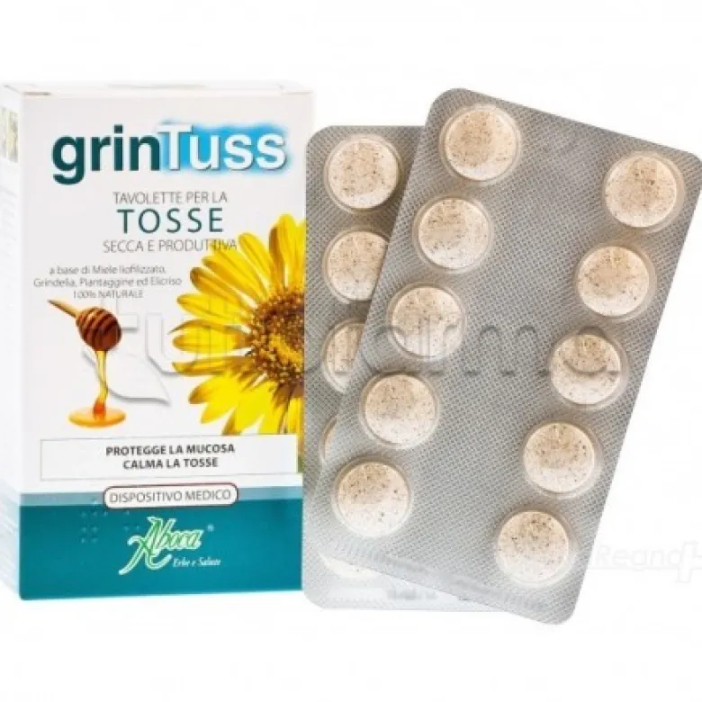 Aboca Grintuss Tavolette per la Tosse 20 Pezzi