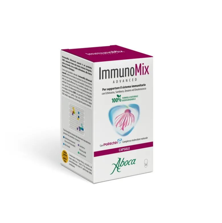 Aboca Immunomix Advanced Integratore per le Difese Immunitarie 50 Capsule