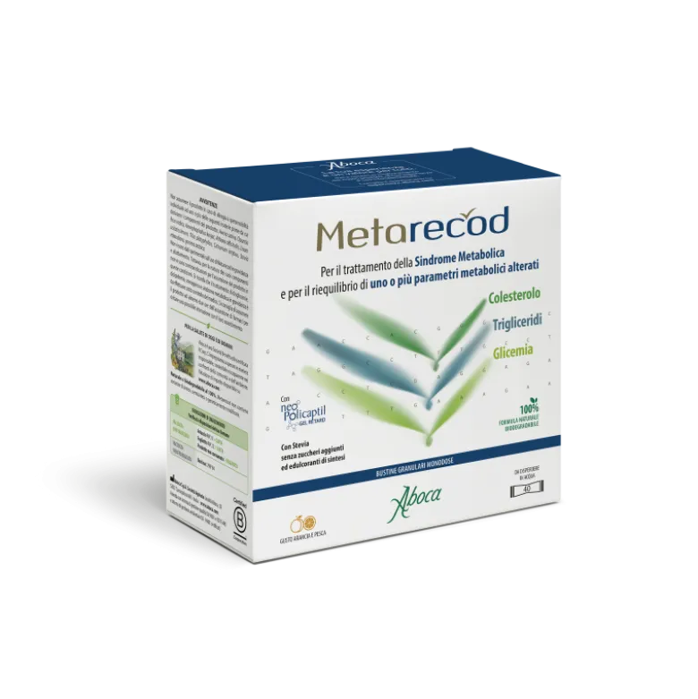 Aboca Metarecod per Sindrome Metabolica 40 Bustine