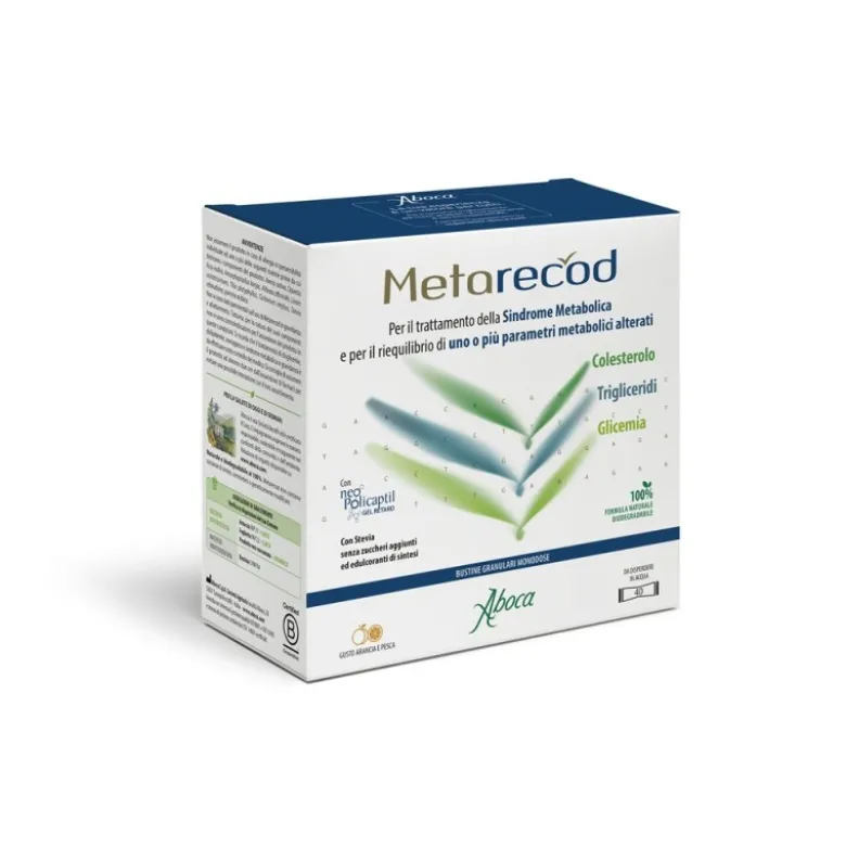 Aboca Metarecod per Sindrome Metabolica 40 Bustine