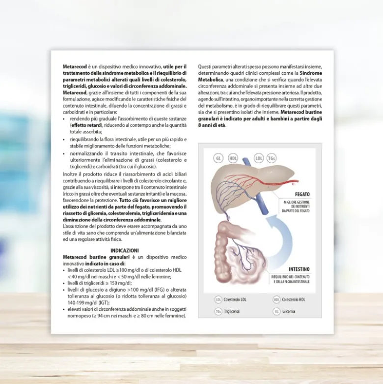 Aboca Metarecod per Sindrome Metabolica 40 Bustine