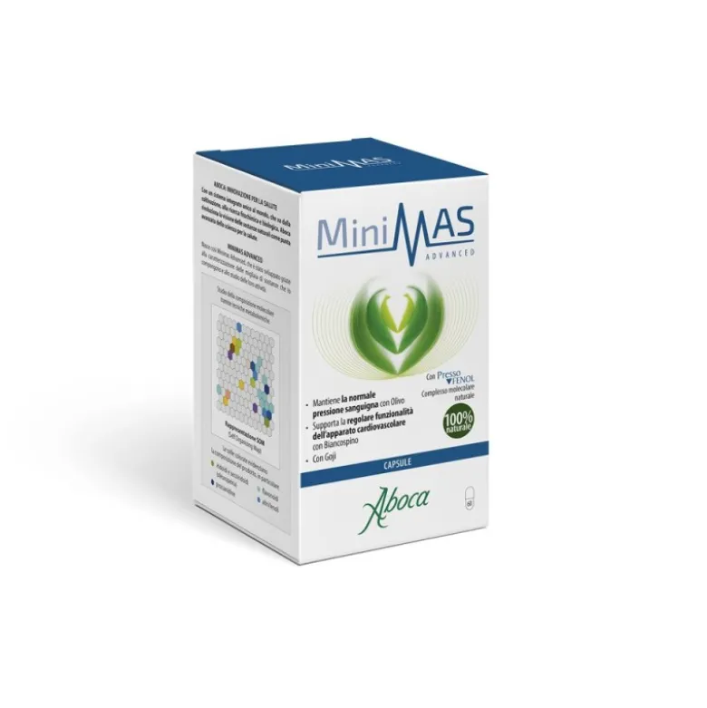 Aboca Minimas Advanced Integratore Per Pressione Arteriosa 60 Opercoli