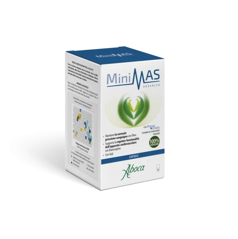 Aboca Minimas Advanced Integratore Per Pressione Arteriosa 60 Opercoli