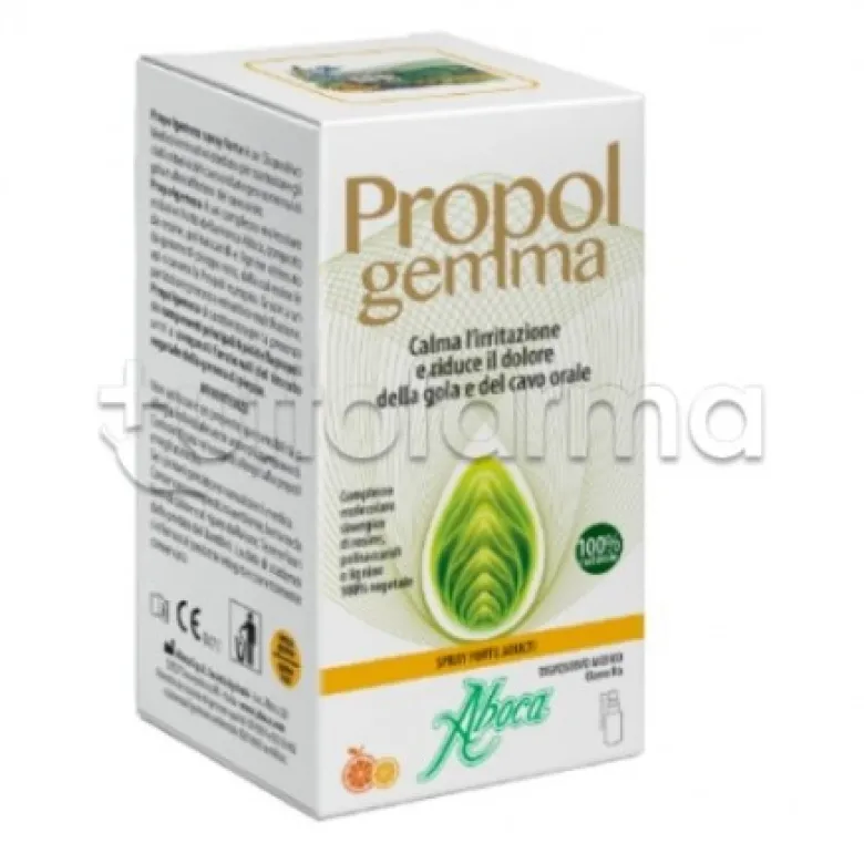 Aboca PropolGemma Spray Forte per Mal di Gola 30ml