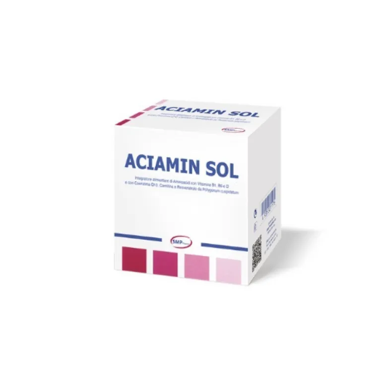 Aciamin Sol per Metabolismo Energetico e Sistema Immunitario 30 Bustine