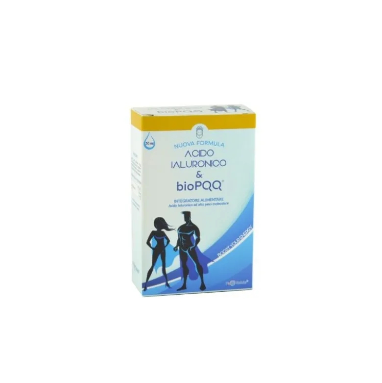 Acido Ialuronico e BIOPQQ Integratore per la Pelle 30ml