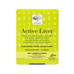 Active Liver per Funzionalità Epatica 60 Pastiglie Gommose
