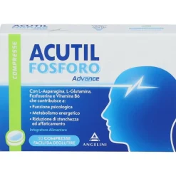 Acutil Fosforo Advance Integratore Concentrazione e Memoria 50 Compresse