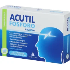 Acutil Fosforo Advance Integratore Concentrazione e Memoria 50 Compresse