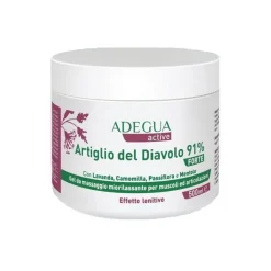 Adegua Active Artiglio Del Diavolo 91% Forte gel per benessere muscolare vaso da 500 ml