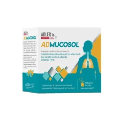 Admucosol per Sistema Immunitario e Salute Respiratoria 10 Bustine