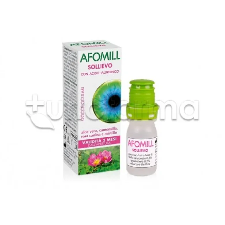 Afomill Sollievo Occhi Collirio Per Prurito E Arrossamento 10ml