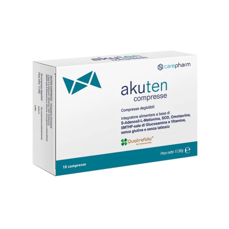 Akuten Integratore per Intestino 16 Compresse