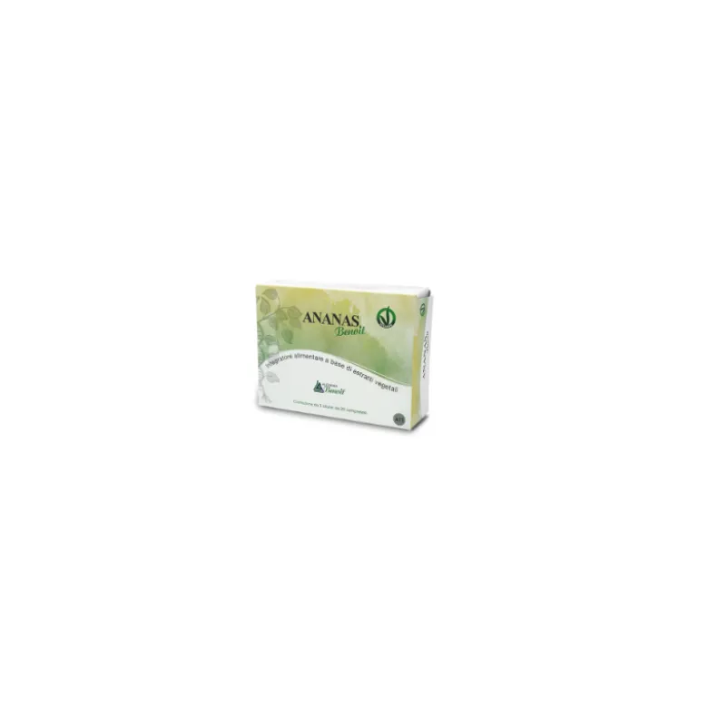 Alchimia Benoit Ananas Integratore per Gambe e Circolazione 60 Compresse