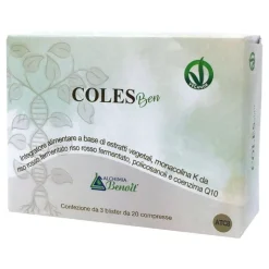 Alchimia Benoit Coles Ben Integratore per Colesterolo 60 Compresse