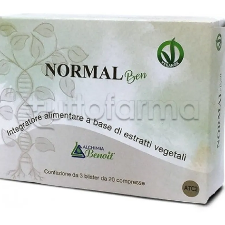Alchimia Benoit Normal Ben Integratore per Benessere Intestinale 60 Compresse