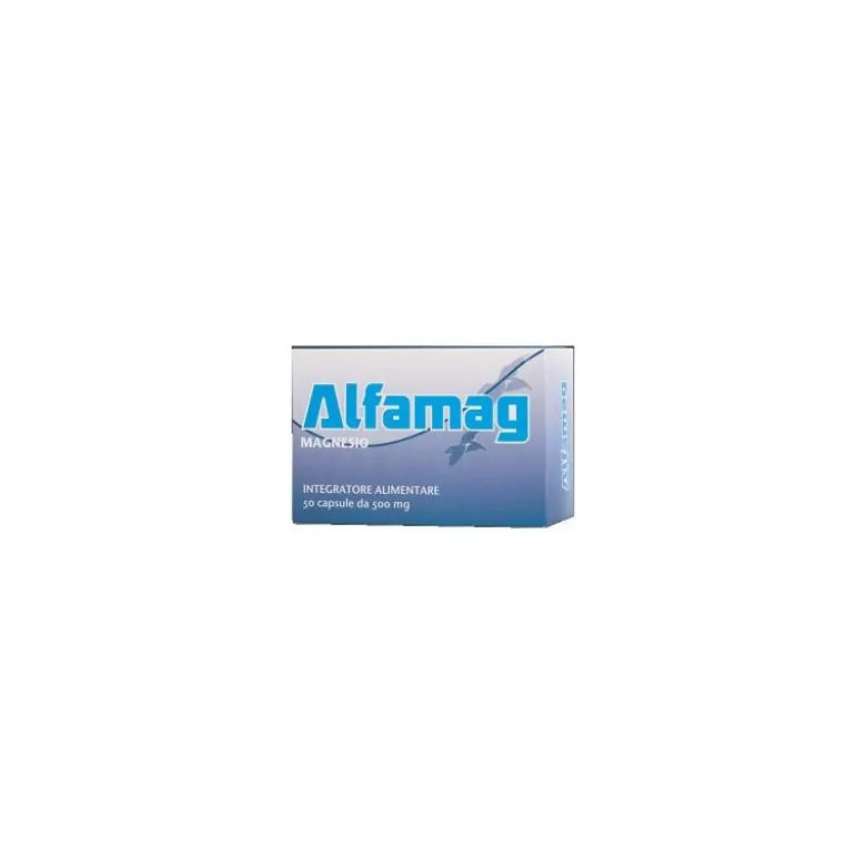 Alfamag Integratore Alimentare Magnesio 50 Capsule