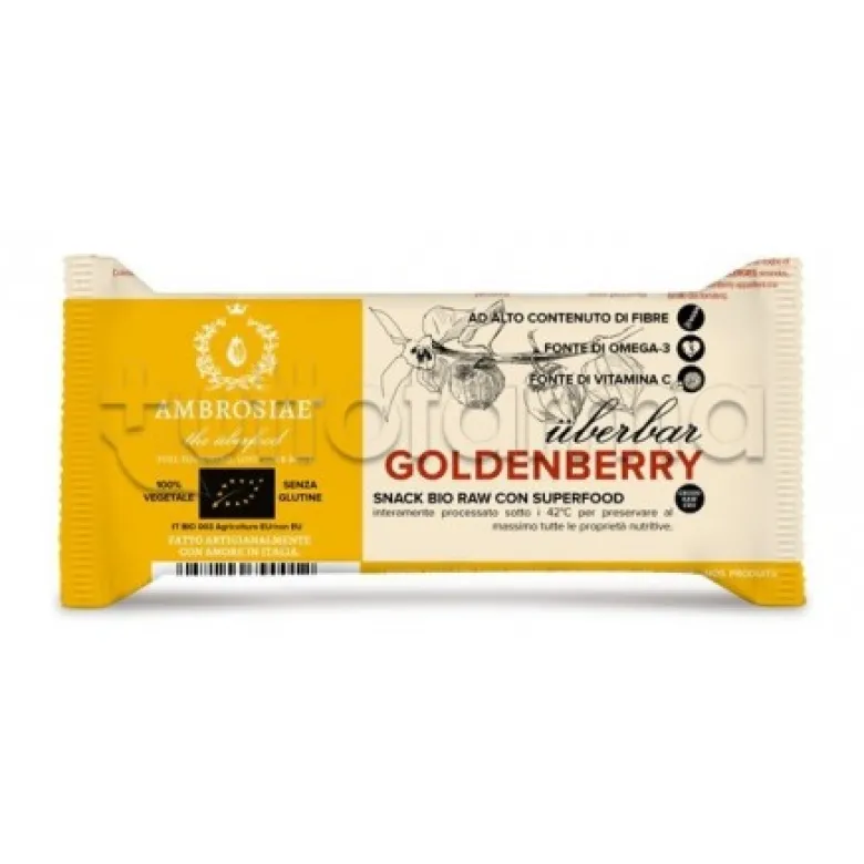 Ambrosiae UberBar GoldenBerry Barretta Nutriente 35g
