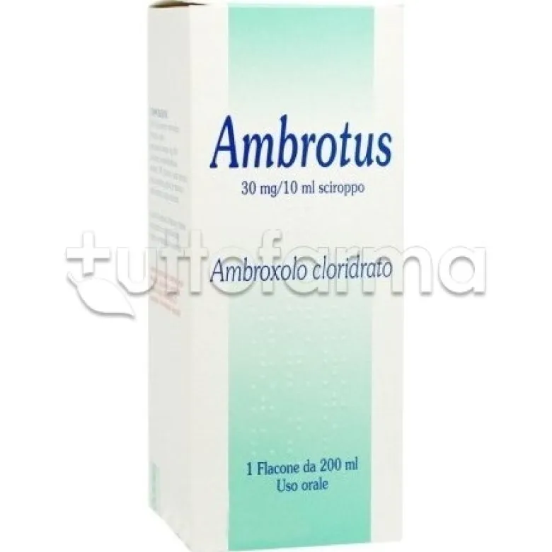 Ambrotus Sciroppo per Tosse e Catarro Flacone 200 ml