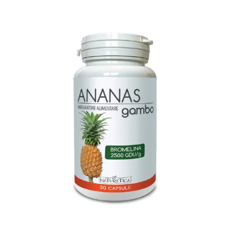 Ananas Gambo Bromelina Drenante Anticellulite 30 Capsule
