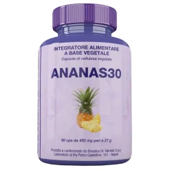 Ananas30 Integratore Drenante e Microcircolo 60 Capsule