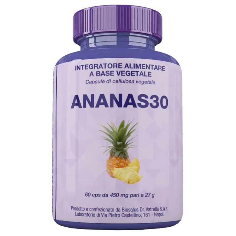 Ananas30 Integratore Drenante e Microcircolo 60 Capsule