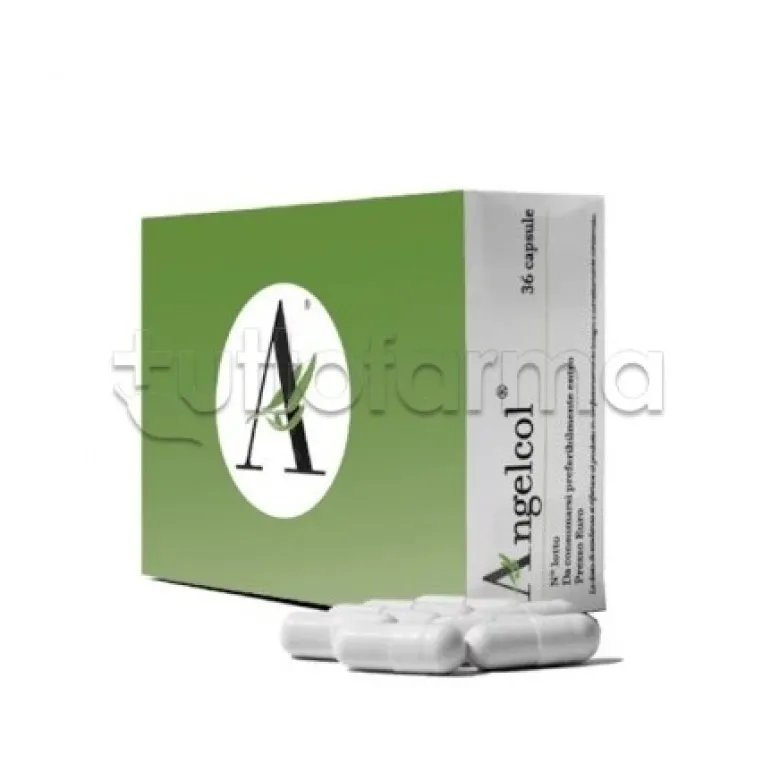 Angelcol Integratore per la Digestione 36 Capsule