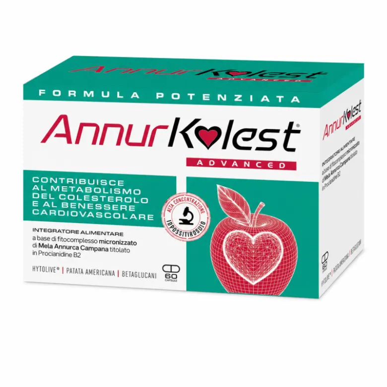 Annurkolest Advanced con Mela Annurca Antiossidante 60 Capsule