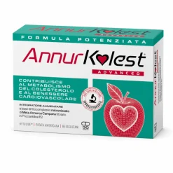 Annurkolest Advanced Integratore per Controllo Colesterolo 30 Capsule