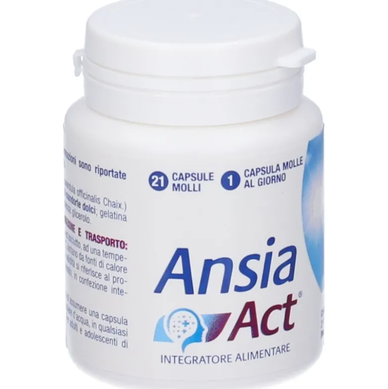 Ansia Act Integratore per Ansia e Insonnia 21 Capsule