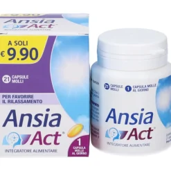 Ansia Act Integratore per Ansia e Insonnia 21 Capsule