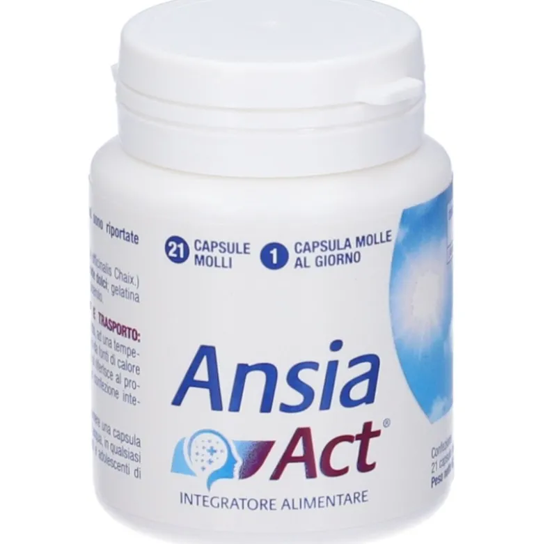 Ansia Act Integratore per Ansia e Insonnia 21 Capsule