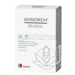 Ansiorem Integratore per il Rilassamento e il Benessere Mentale 20 Compresse