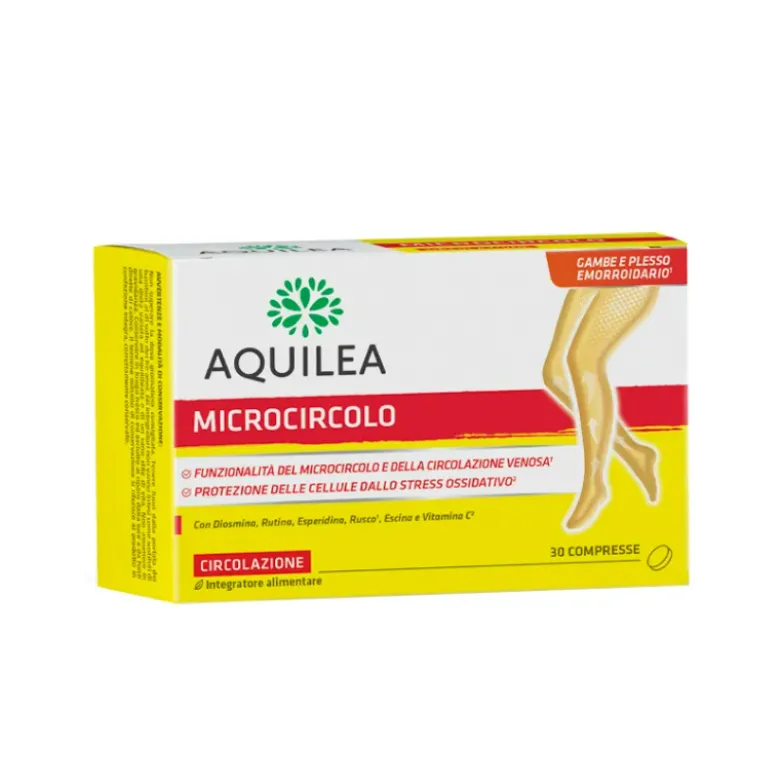 Aquilea Microcircolo Integratore per il Microcircolo 30 Compresse