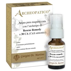 Archeopatico Acqua Pura Magnetizzata Rescue Remedy per Benessere Emotivo 10ml