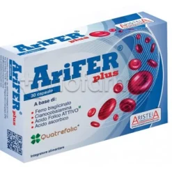 Arifer Plus per Formazione Globuli Rossi 30 Capsule