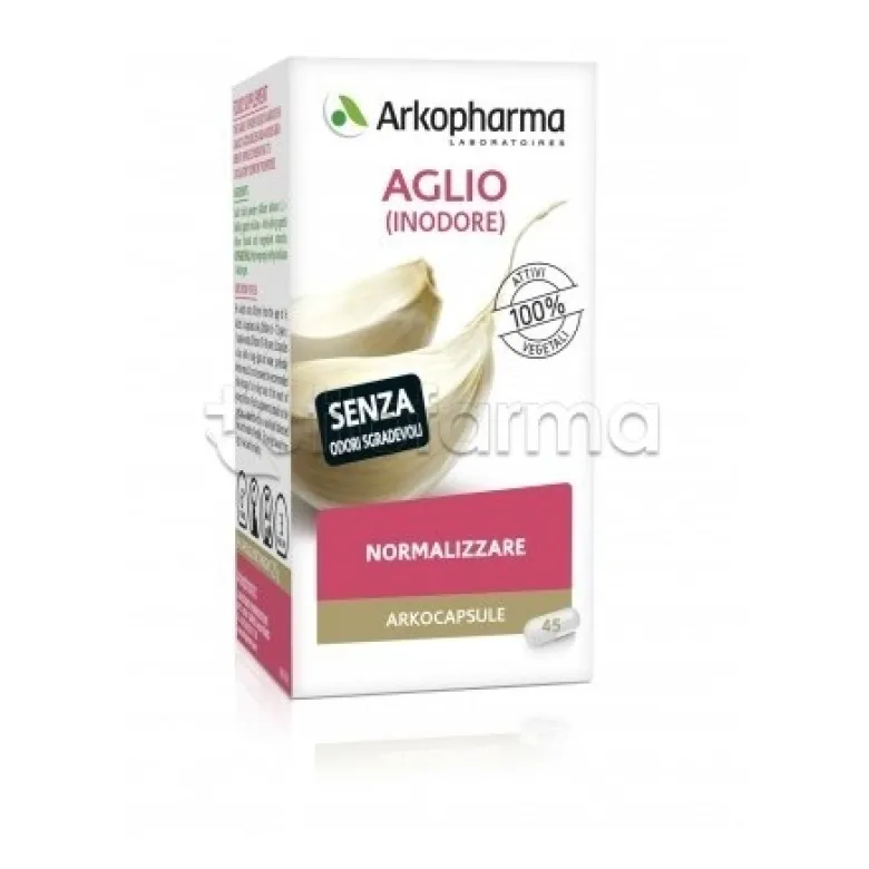 Arkocapsule Aglio Nero Bio per Colesterolo 40 Capsule