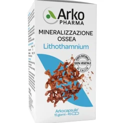 Arkocapsule Lithothamnium Integratore per Ossa 45 Capsule