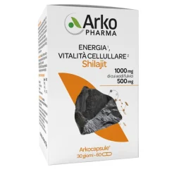 Arkocapsule Shilajit Energia e Vitalità Ricostituente 60 Capsule