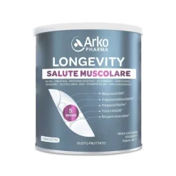 Arkopharma Longevity Salute Muscolare Integratore per Massa Muscolare e Recupero 285 g