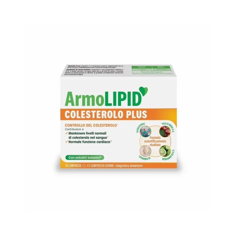 Armolipid Colesterolo Plus Integratore per il Colesterolo 30 Compresse