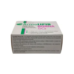 ArmoLipid Donna 50+ Integratore per Colesterolo e Benessere Cardiovascolare 30 Capsule