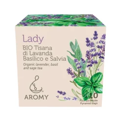 Aromy Lady Bio Tisana Lavanda Basilico e Salvia 10 Filtri